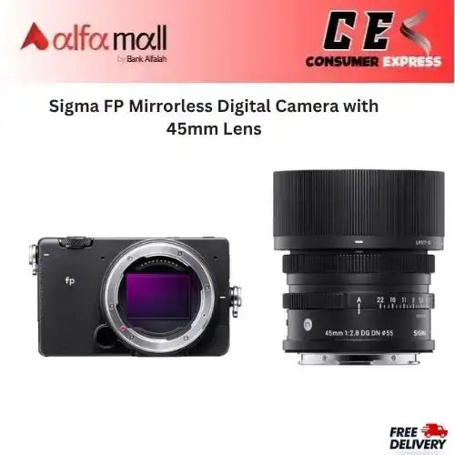 Sigma FP Mirrorless Digital Camera with 45mm Lens