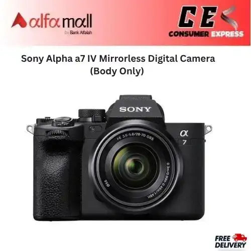 Sony Alpha a7 IV Mirrorless Digital Camera (Body ly)