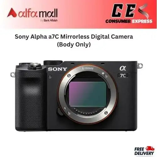 Sony Alpha a7C Mirrorless Digital Camera (Body ly)