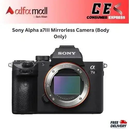 Sony Alpha a7III Mirrorless Camera (Body ly)