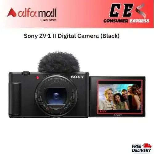 Sony ZV1 II Digital Camera (Black)