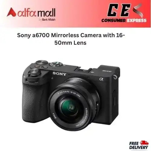 Sony a6700 Mirrorless Camera with 1650mm Lens