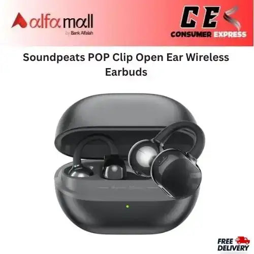 Soundpes POP Clip Open Ear Wireless Earbuds