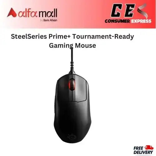 SteelSeries Prime+ Tournament-Ready Pro Series Gaming Mouse