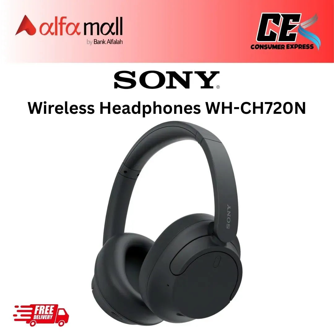 Sy Wireless Over The Ear Noise Canceling Headphes WHCH720N