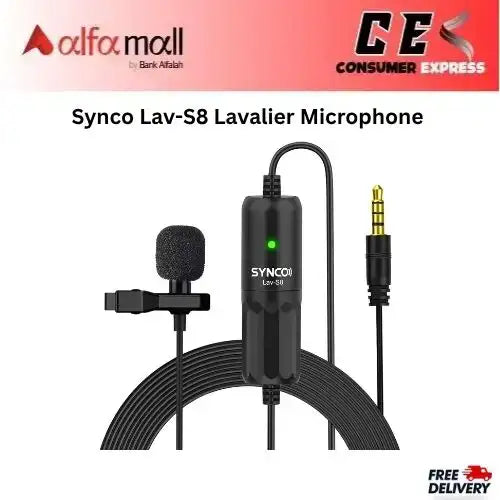 Synco LavS8 Lavalier Microphe