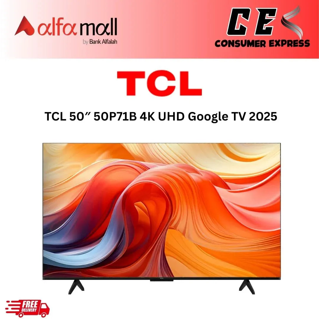 TCL 50" 50P71B 4K UHD Google TV 2025