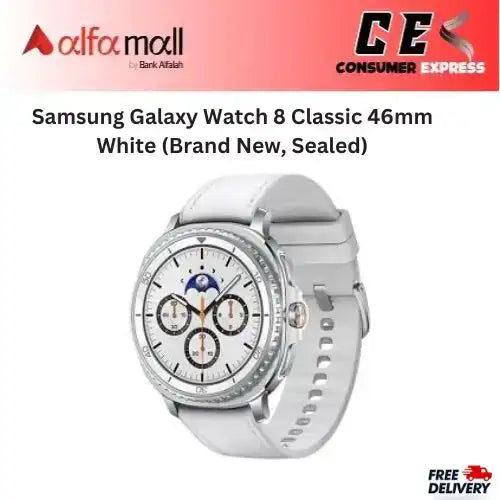 Samsung Galaxy Watch 8 Classic 46mm White (Brand New, Sealed) -