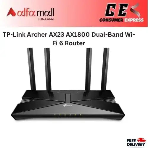 TP-Link Archer AX23 AX1800 Dual-Band Wi-Fi 6 Router