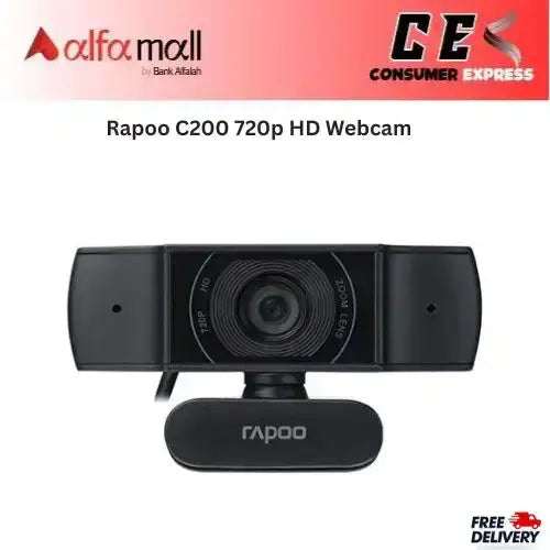 Rapoo C200 720p HD Webcam