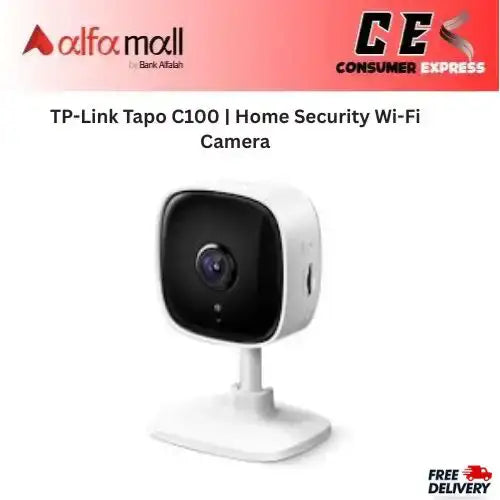 TPLink Tapo C100 Home Security WiFi Camera