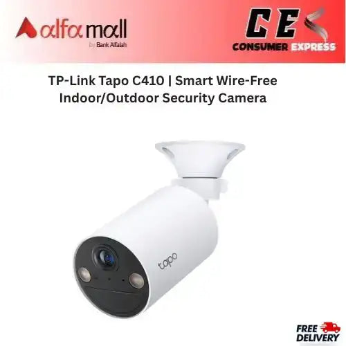 TPLink Tapo C410 Smart WireFree Indoor/Outdoor Security Camera