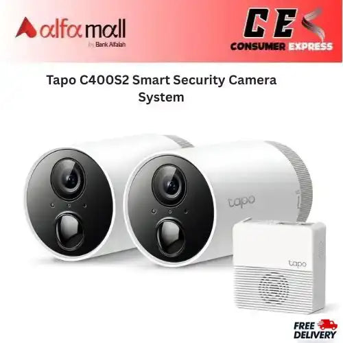 Tapo C400S2 Smart Security Camera System €“ Smart WireFree Cameras for Enhanced Security TwoWay AudioEnables