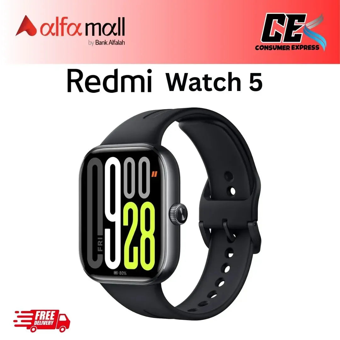 Redmi Wch 5 Buetooth Calling Smartwch with 2.07" Amoled Display