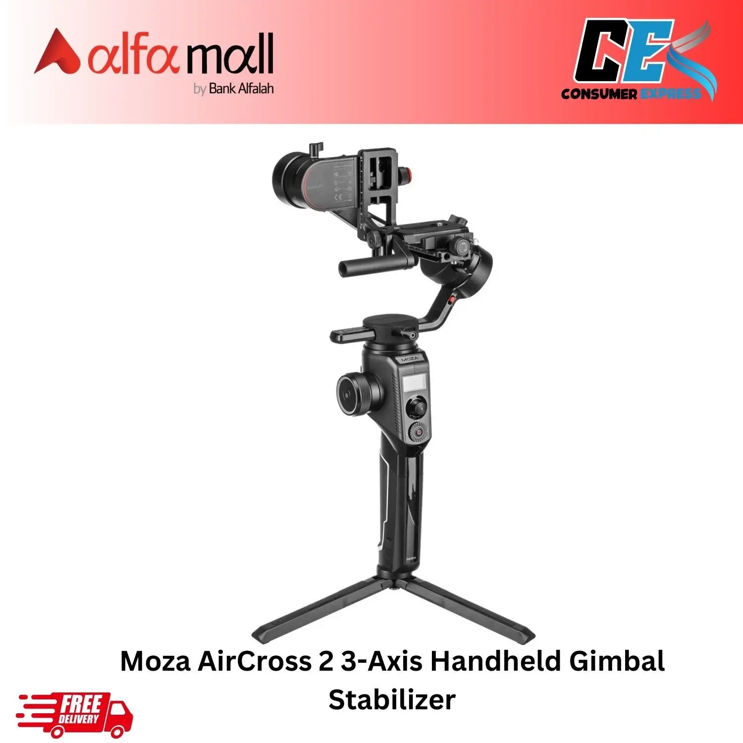 Moza AirCross 2 3Axis Handheld Gimbal Stabilizer