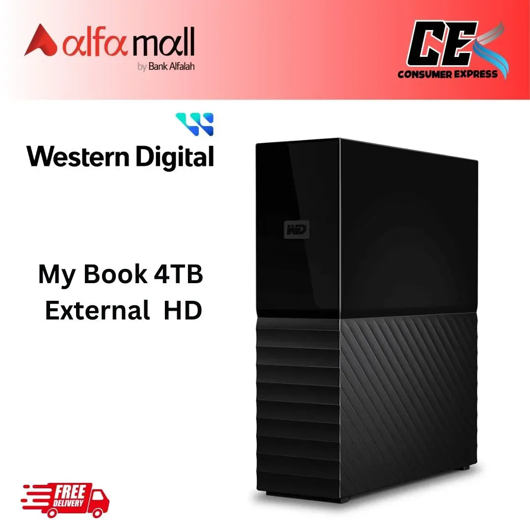 My Book from WD 4TB Black Desktop External Hard Drive