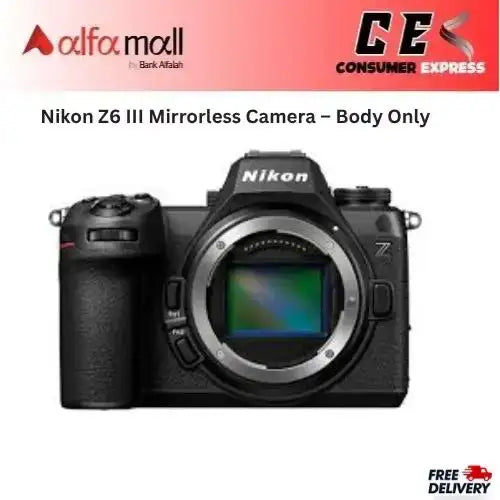 Nik Z6 III Mirrorless Camera €“ Body ly