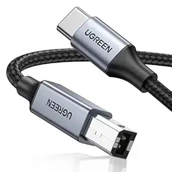 Ugreen Type C to USBB Square Port Printer Cable €“ 80807