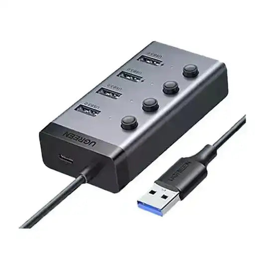 Ugreen USB 3.0 T0 4Port Hub Adapter 5GBPS €“ 90874
