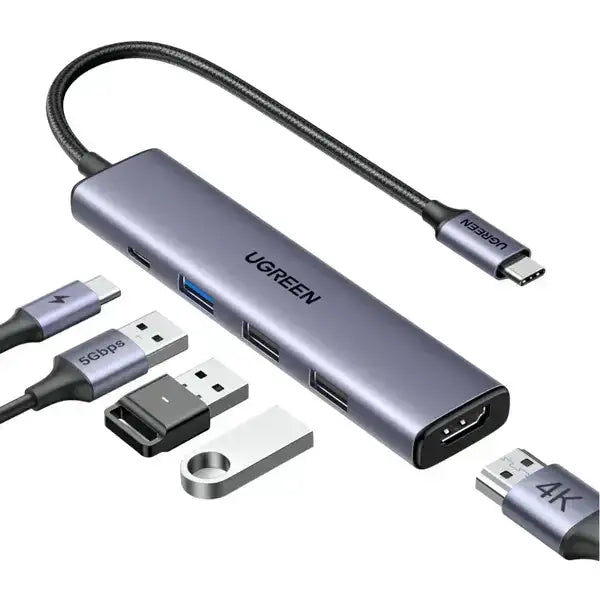 Ugreen USB C Hub 5 in 1 Multiport Adapter €“ 15495