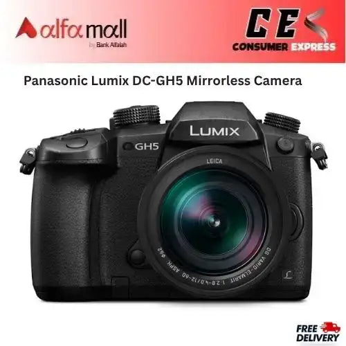 Panasic Lumix DCGH5 Mirrorless Camera