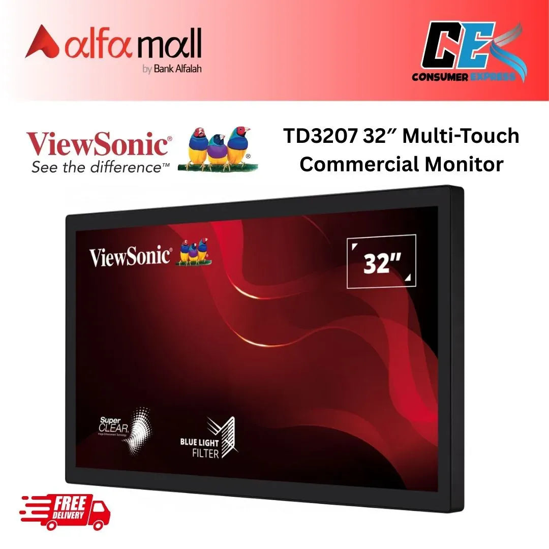 ViewSic TD3207 32inch Open Frame MultiTouch Commercial Mitor