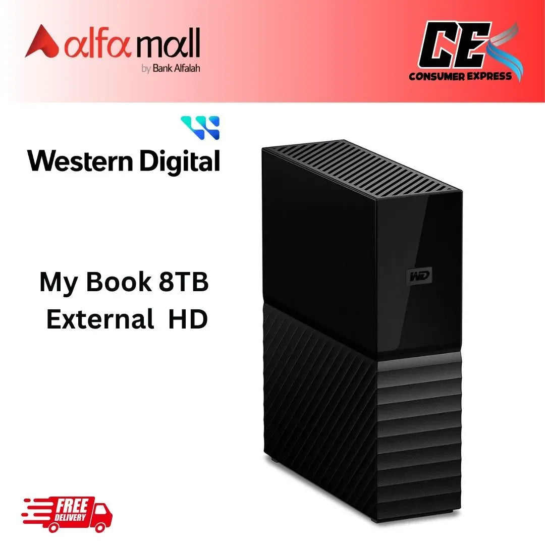 WD My Book 8TB External Desktop Hard Drive