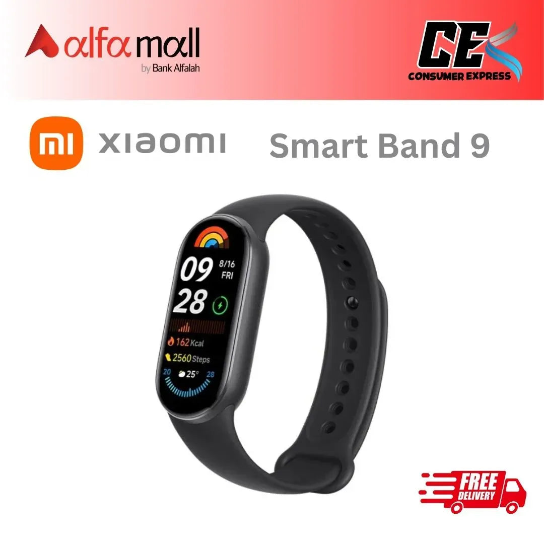 Xiaomi Smart Band 9 with 1.62" Amoled Display Global Versi