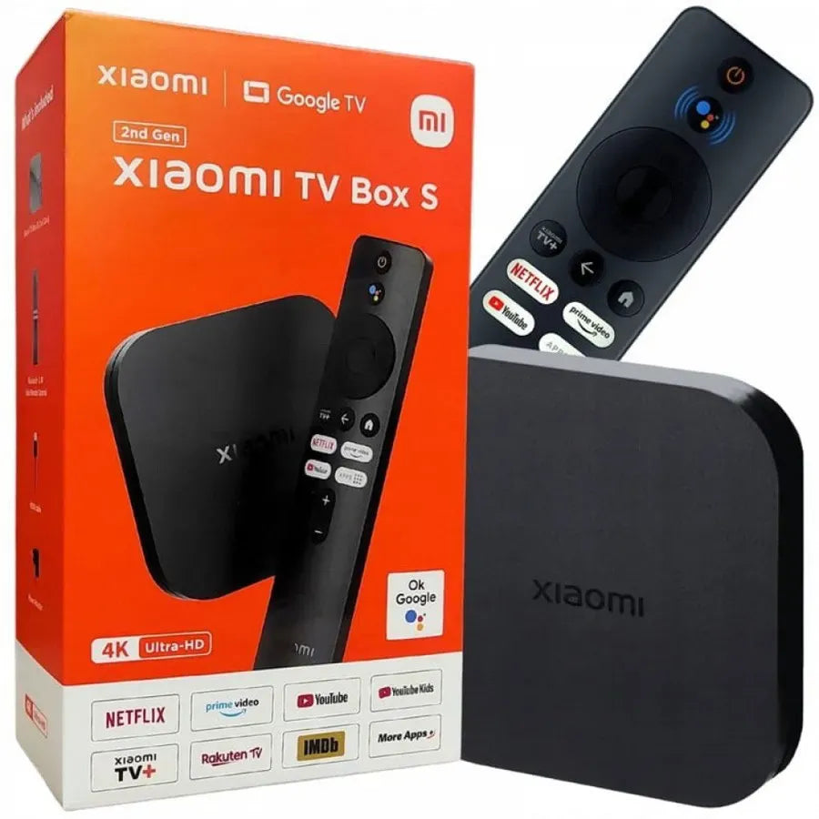Xiaomi TV Box S 2nd Gen Google TV 4K Ultra HD MDZ28AA 2.4 GHz + 5 GHz