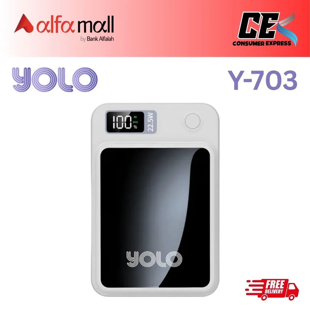 Yolo GoMag 22.5w Powerbank 10000mah Y703
