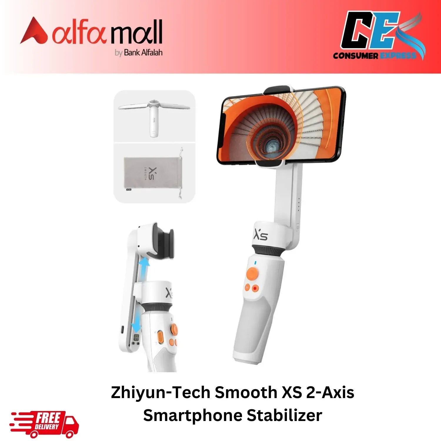 Zhiyun Tech Smooth XS 2Axis Smartphone Stabilizer