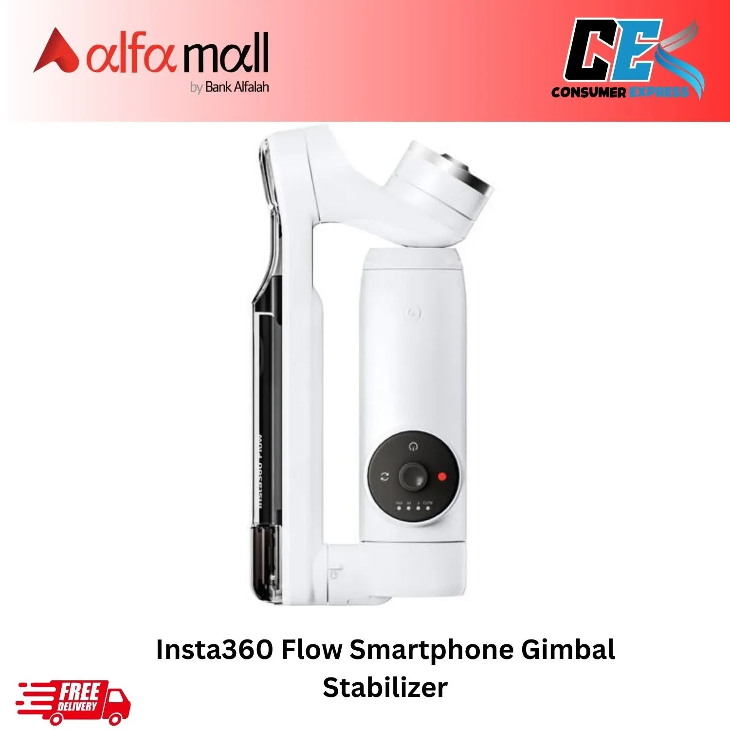 Insta360 Flow Smartphone Gimbal Stabilizer