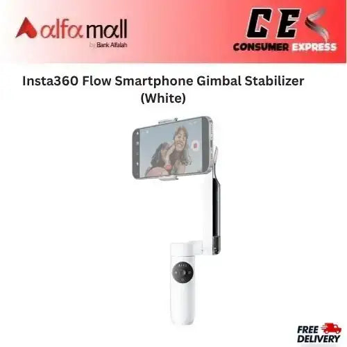 Instaa360 Flow Smartphone Gimbal Stabilizer (White)