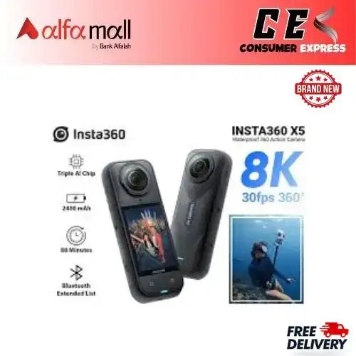 Insta360 X5 8k 360 Action Camera