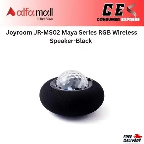 Joyroom JRMS02 Maya Series RGB Wireless SpeakerBlack