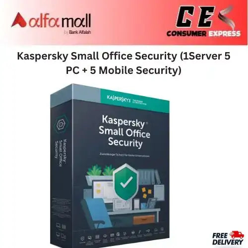 Kaspersky Small Office Security (1Server 5 PC + 5 Mobile Security)