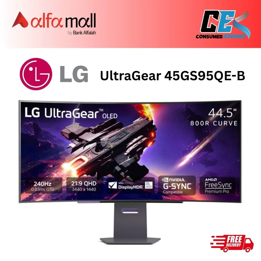 LG 45GS95QEB 45inch OLED Gaming Mitor