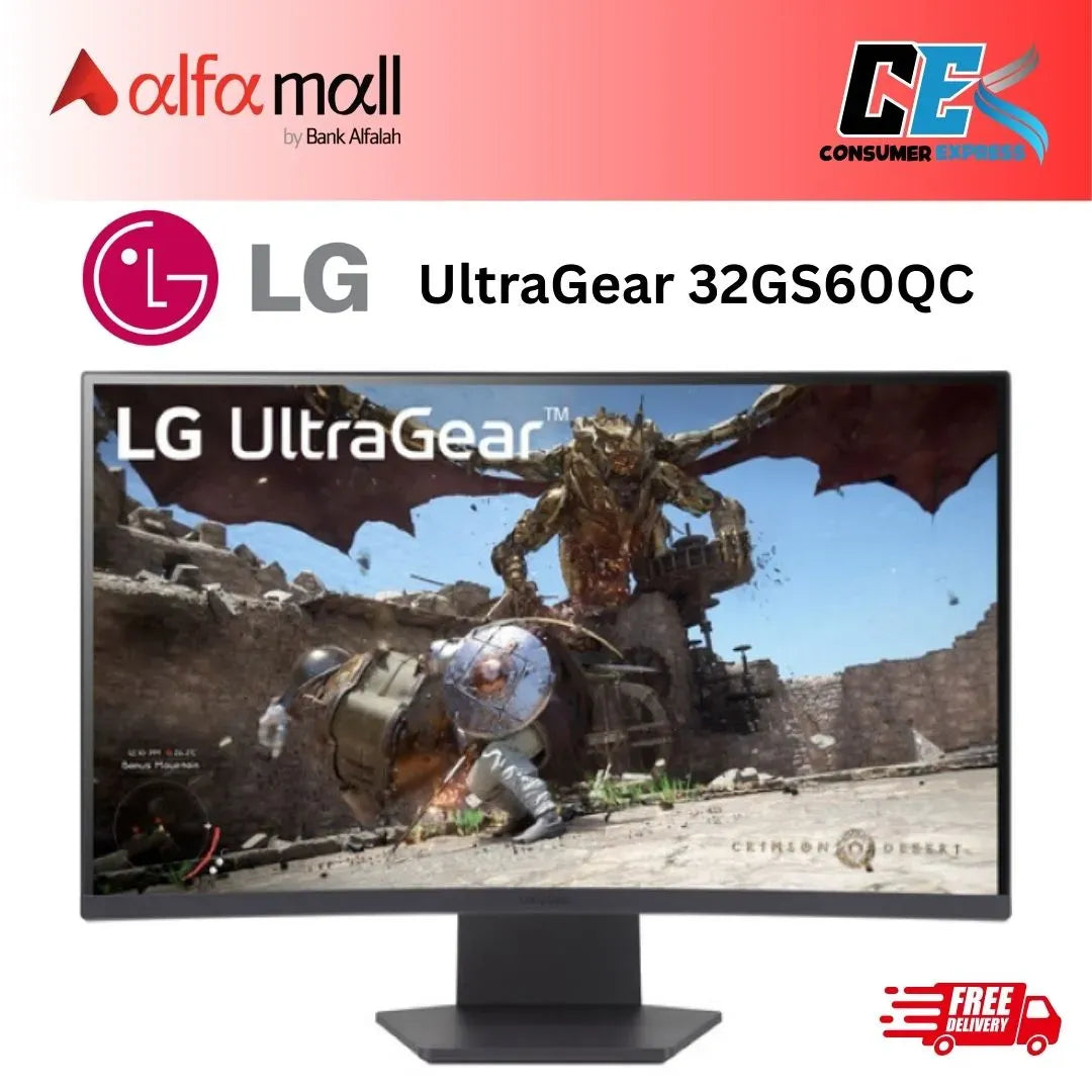 LG UltraGear 32GS60QCB 32inch 1440p Gaming Mitor