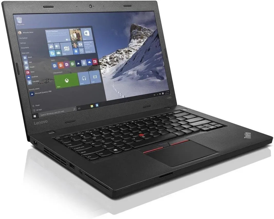 Lenovo ThinkPad L460 Business Laptop Intel Core i56300 6th Gen, 8GB Ram, 256GB SSD, 14" HD Display, Webcam Free Bag (Preowned)