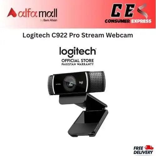 Logitech C922 Pro Stream Webcam