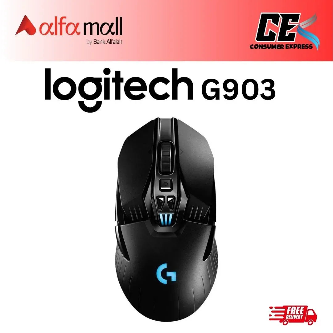 Logitech G903 LIGHTSPEED Wireless Gaming Mouse with HERO Sensor