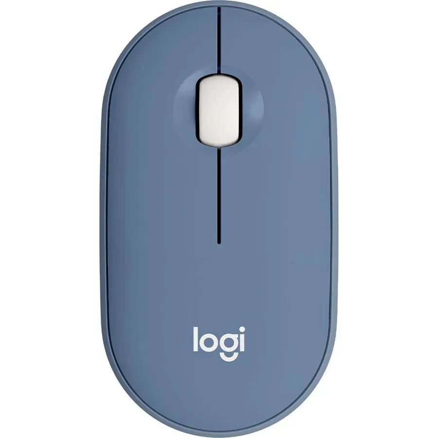 Logitech Pebble M350 Wireless Mouse (Blueberry)