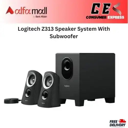Logitech Z313 Speaker System With Subwoofer