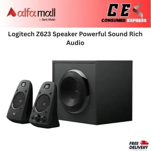 Logitech Z623 Speaker Powerful Sound Rich Audio