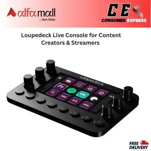Loupedeck Live Csole for Ctent Creors & Streamers