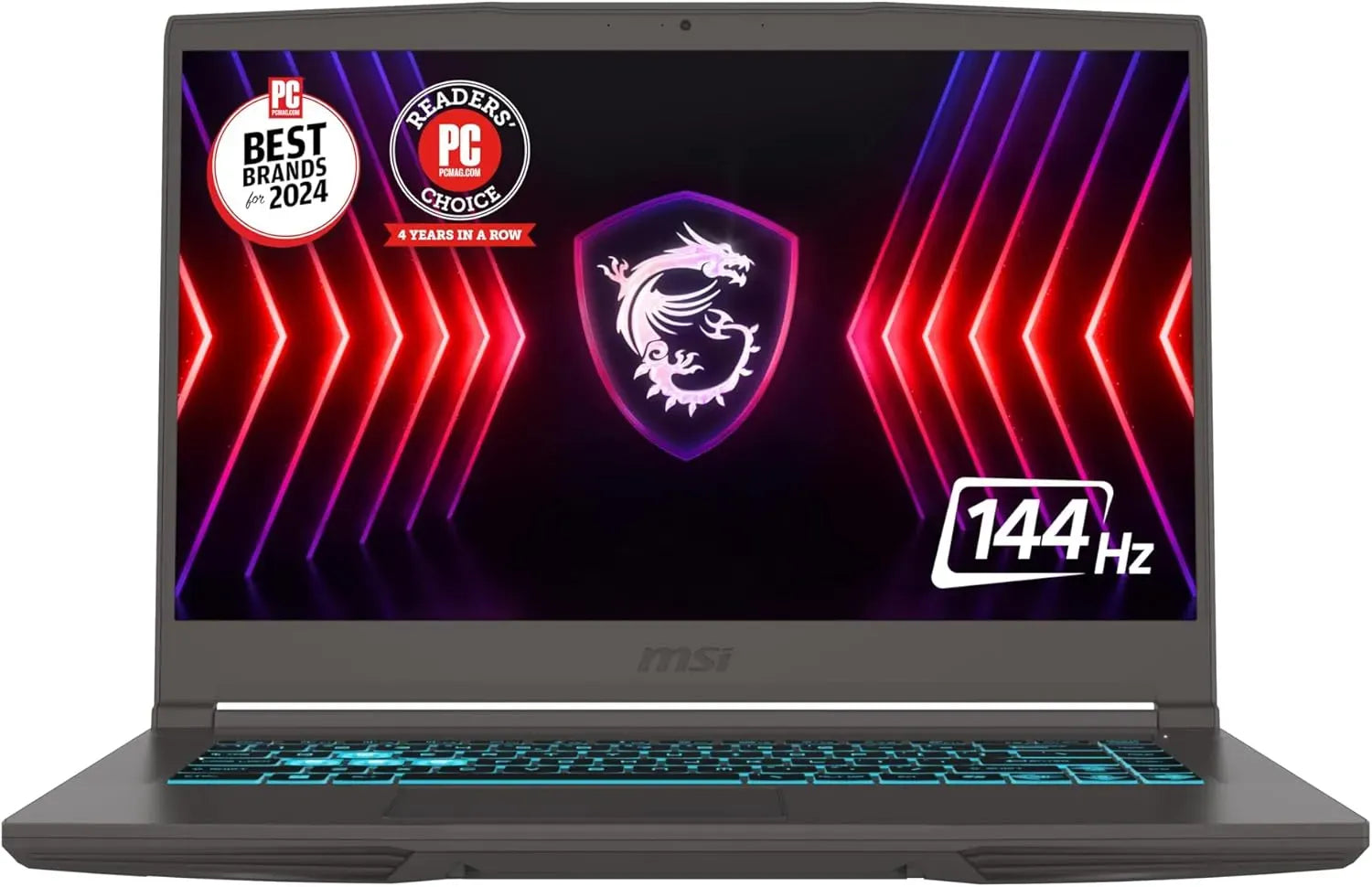 MSI Thin 15 B13UC1000US Gaming Laptop Intel Core i513420H 16GB 512GB NVIDIA Geforce RTX 3050 4GB Windows 11 15.6" FHD 144Hz NEW