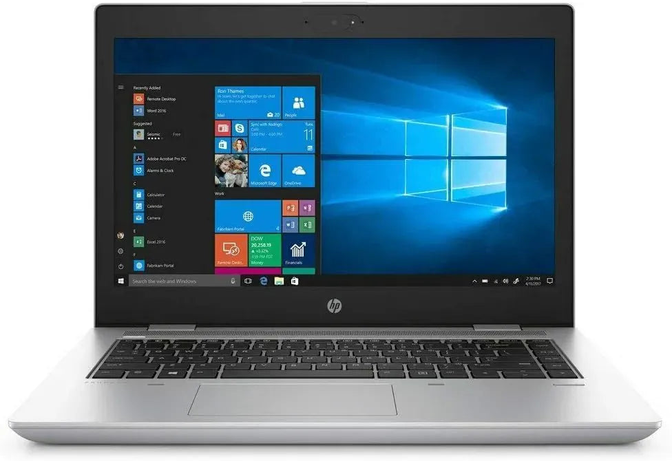 HP ProBook 640 G5 Laptop 256GB SSD 8GB RAM Intel Core i58365U 8th Gen 14. FHD Display Backlit Keyboard Webcam Charger (Refurbished)