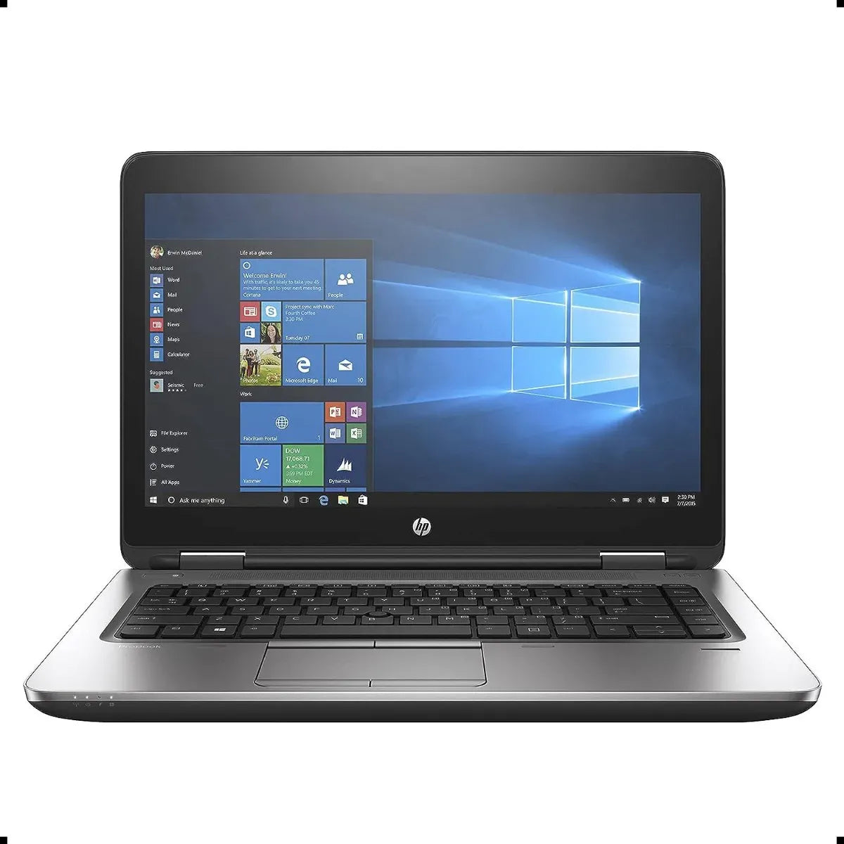 HP Probook 640 G3 14" FHD Business Laptop PC, Intel Core i57200U (7th Generi), 8GB Ram, 256GB SSD (Refurbished)