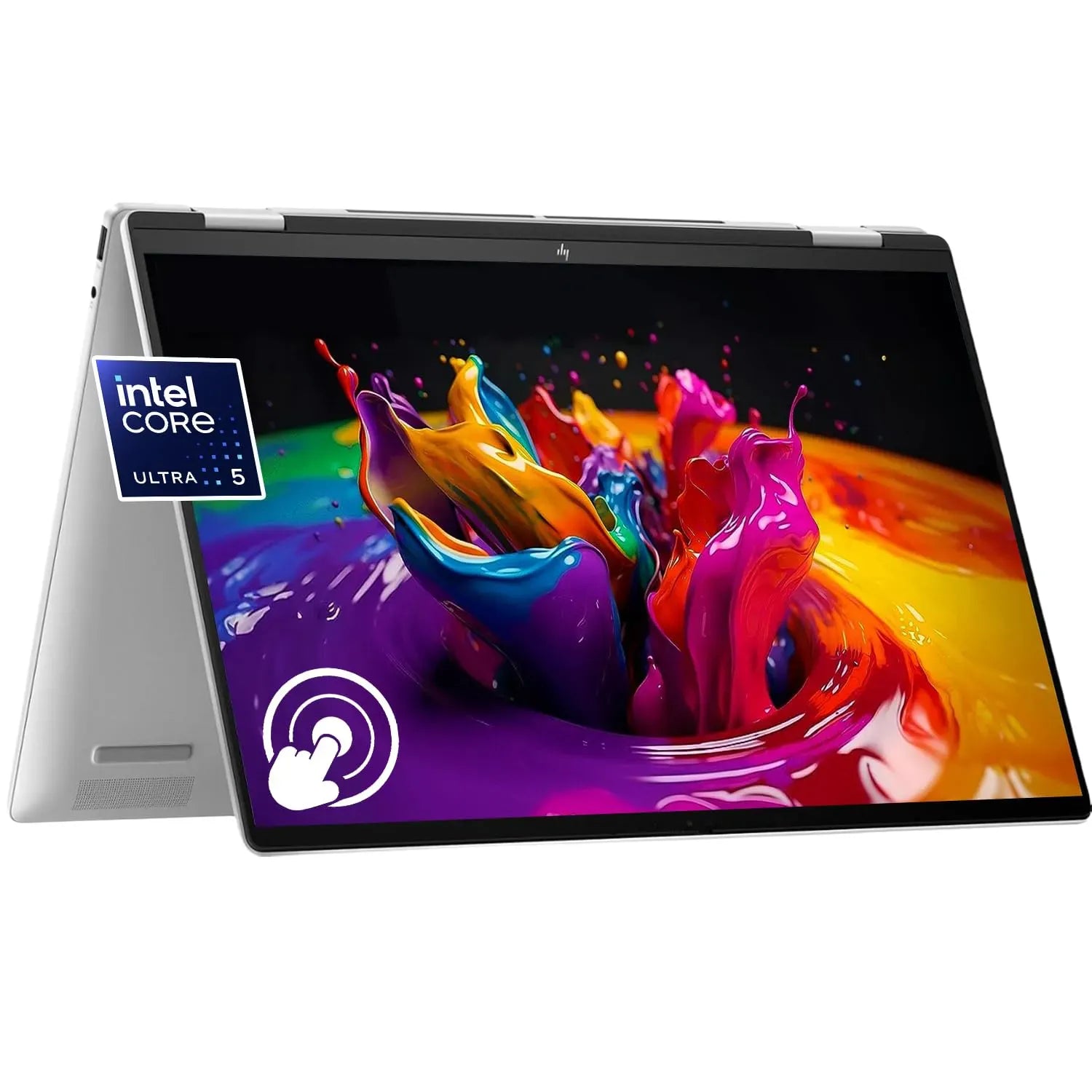 HP Envy X360 14ES1013DX Intel Core. 5 120U, 8GB DDR4, 512GB SSD, Intel Iris Xe Graphics, 14" FHD IPS Touch Screen, Windows 11 Home, Nural Silver (Internial Warranty)