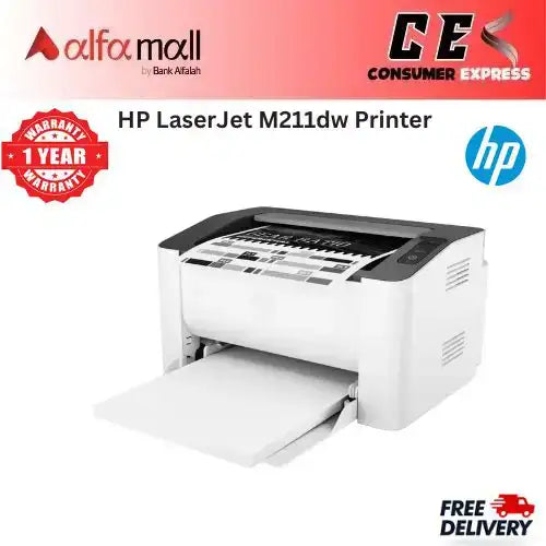 HP LaserJet M211dw Printer Black and White, Duplex, Wireless (Brand New, Official 1 Year Warranty)